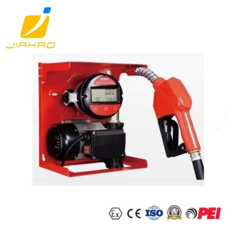 AC DIESEL TRANSFER PUMP SET WITH METER 220V-240V OIL PUMP SET 60 LPM FUEL PUMP TRANSFER KITS