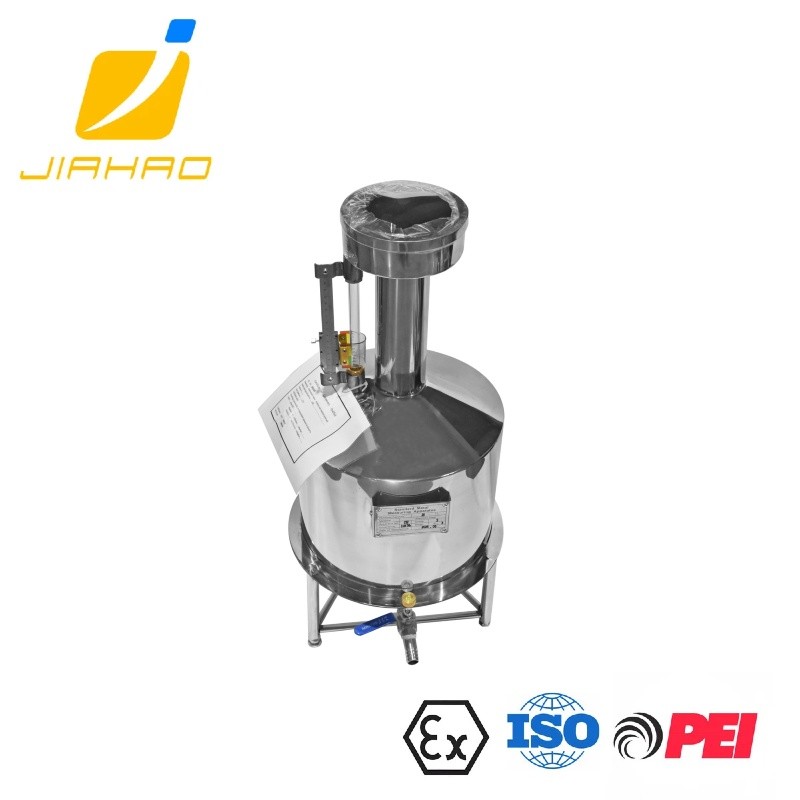 ACCURATE STAINLESS STEEL 20L OIL MEASURING CAN