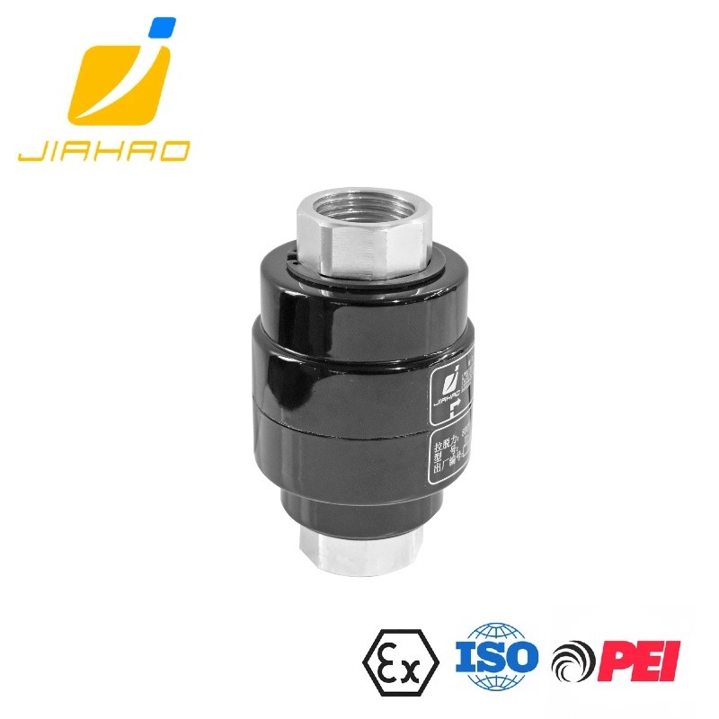 JH-1LDFC FUEL DISPENSER NOZZLE HOSE SWIVEL RESETTABLE BREAKAWAY VALVE