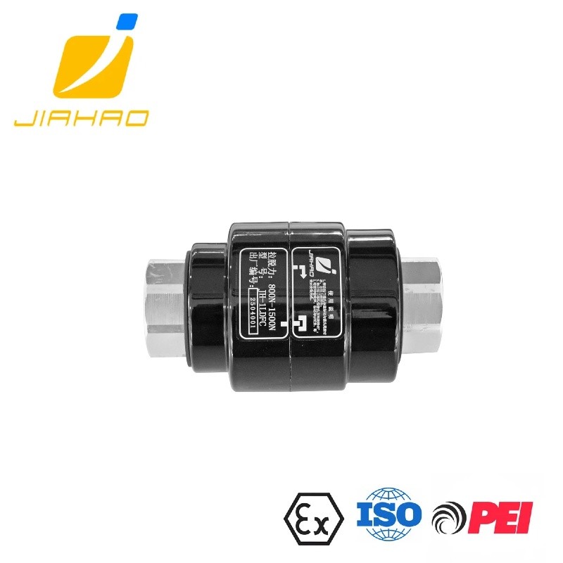 JH-1LDFC FUEL DISPENSER NOZZLE HOSE SWIVEL RESETTABLE BREAKAWAY VALVE