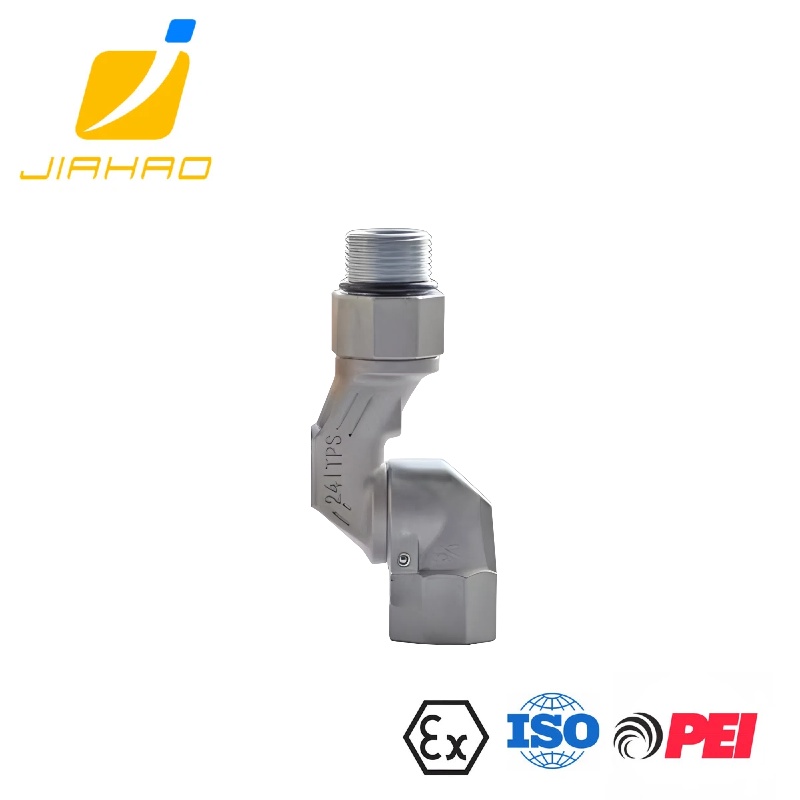 JH-45C Stainless Steel Swivel Nozzle Connecter Fuel Dispenser Nozzle 