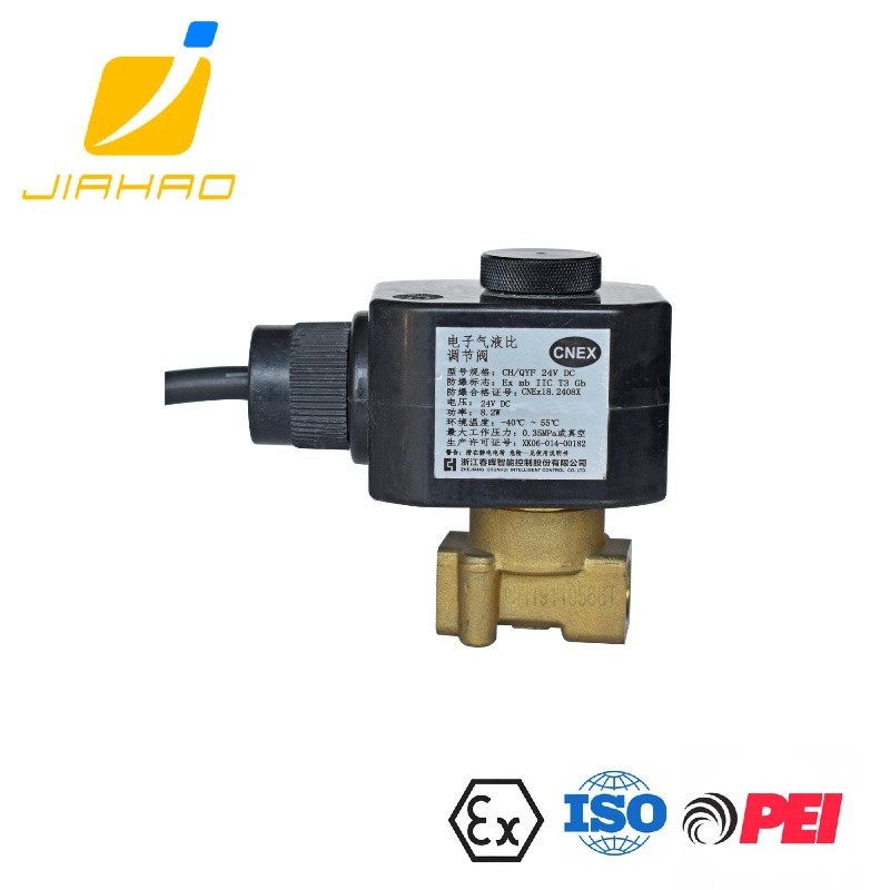 CG/QYF 24VDC ELECTRNOIC GAS-LIQUID RATIO REGULATING VALVE SUITABLE FOR JH-OGMS-300 VAPOR RECOVERY ON-LONE MONITORING SYSTEM 
