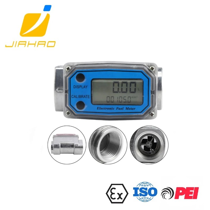 JH-TEM-25 Turbine Flowmeter Aluminum Alloy And Stainless Steel
