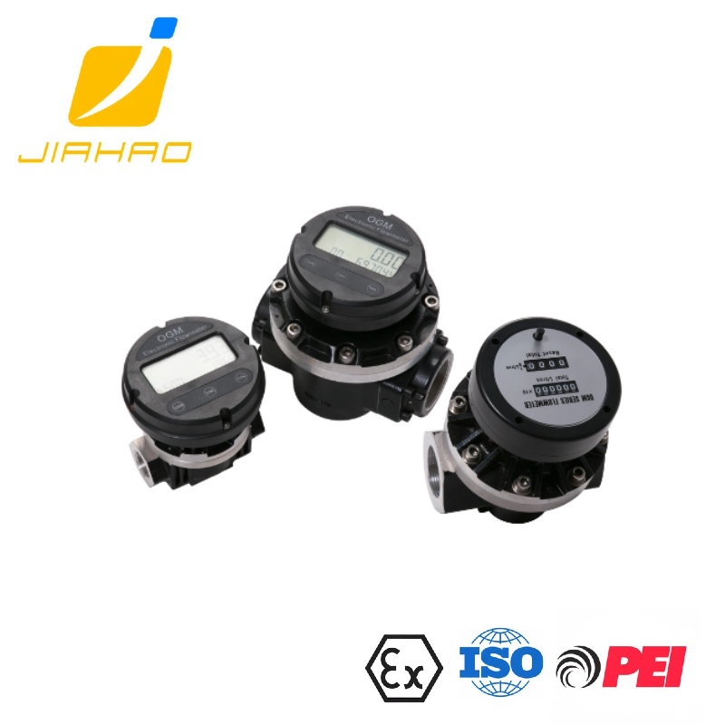 JH-OGM 25/40/50 MECHANICAL OVAL GEAR FLOW METER