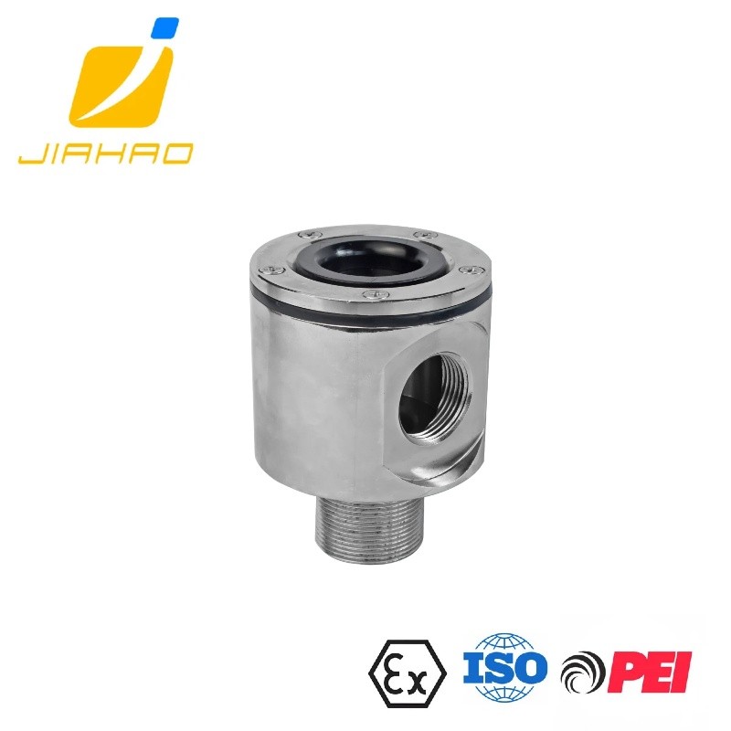 JH-SG SINGLE WINDOW STAINLESS STEEL OIL SIGHT GLASS