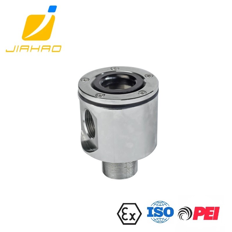 JH-SG SINGLE WINDOW STAINLESS STEEL OIL SIGHT GLASS