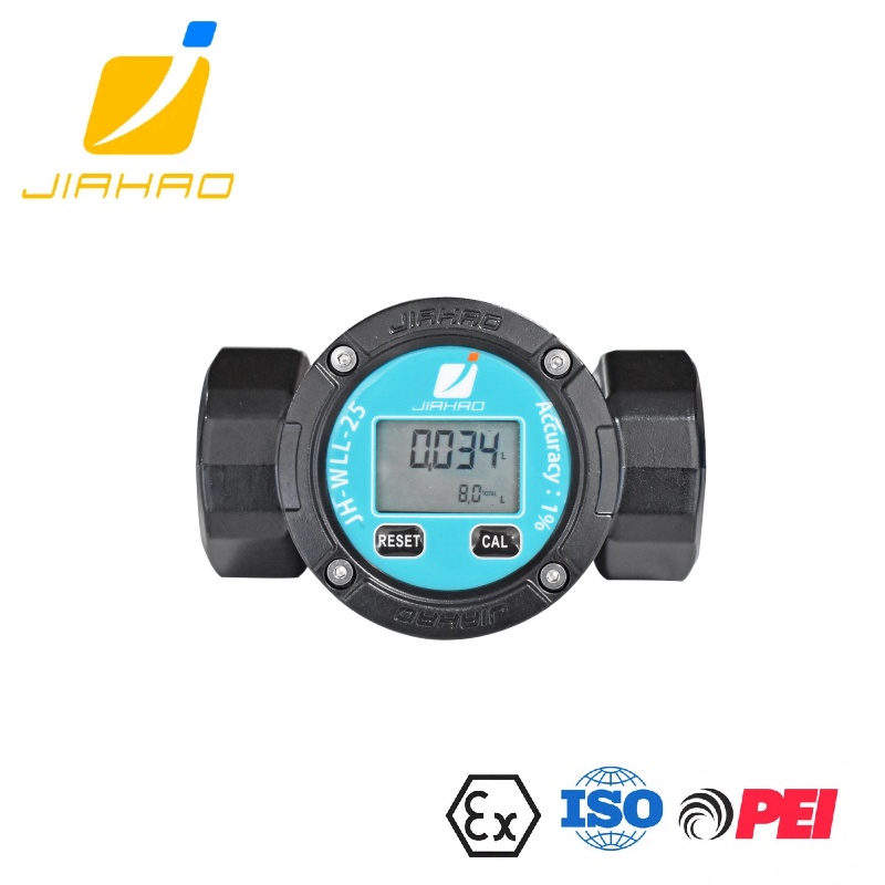 JH-WLL-25 Turbine Flow Meter 20-120L/min Suitable For Fluids With A Viscosity Of Less Than 100 cP