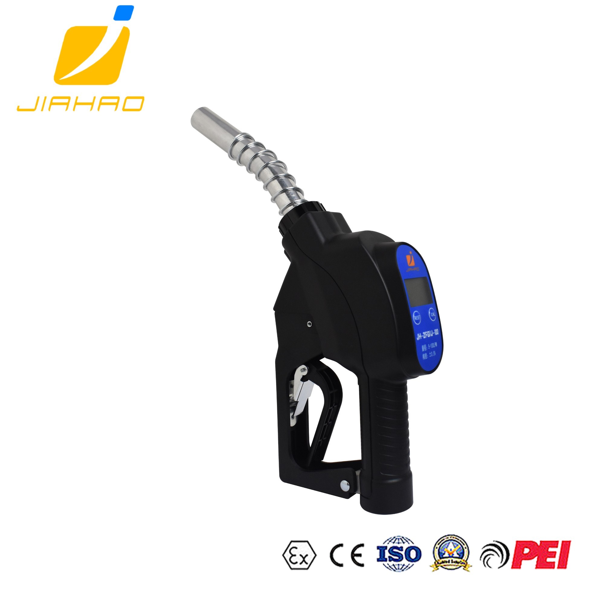 JH-ZFQ1J-100 Measuring Fuel Nozzle With Digital flow Meter Automatic Fuel Nozzle