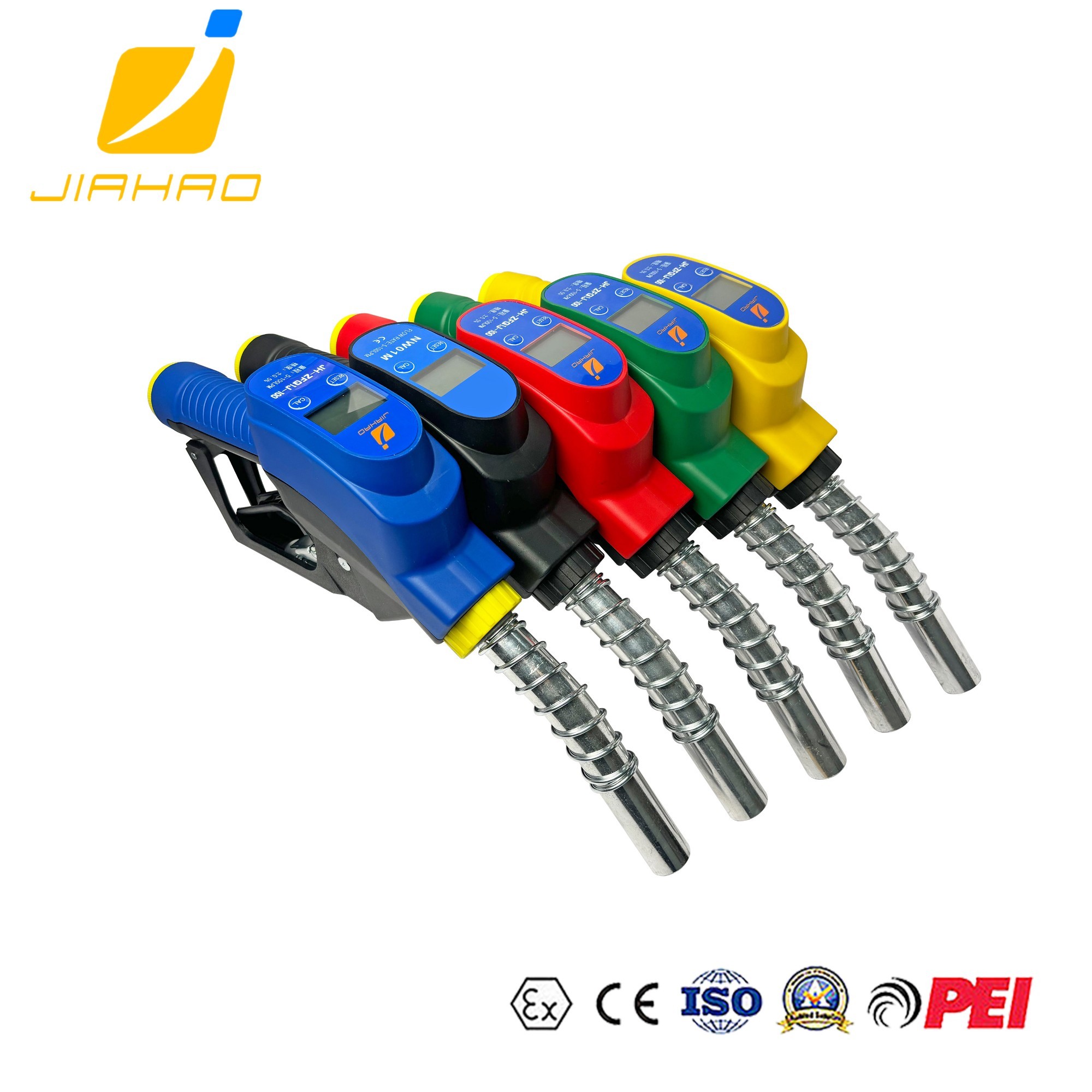 JH-ZFQ1J-100 Measuring Fuel Nozzle With Digital flow Meter Automatic Fuel Nozzle