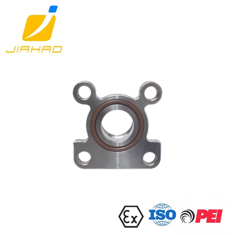 Fuel Dispenser Flow Meter Outlet/Inlet  Oil Pipe Coupling Triangle/Round Flange