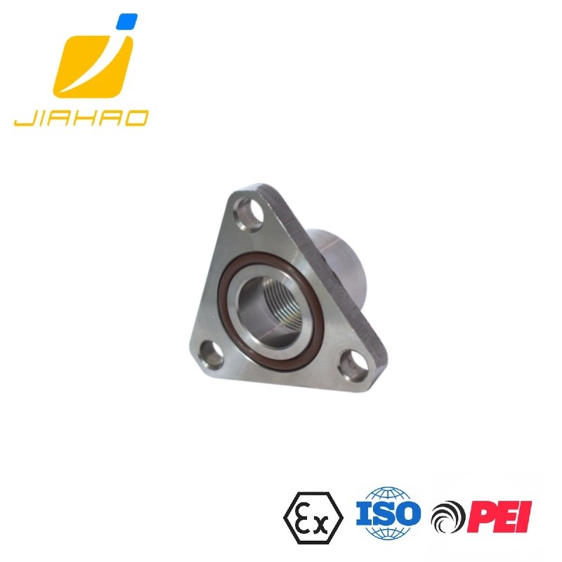 Fuel Dispenser Flow Meter Outlet/Inlet  Oil Pipe Coupling Triangle/Round Flange