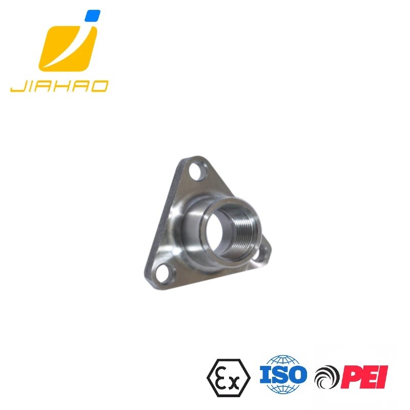 Fuel Dispenser Flow Meter Outlet/Inlet  Oil Pipe Coupling Triangle/Round Flange