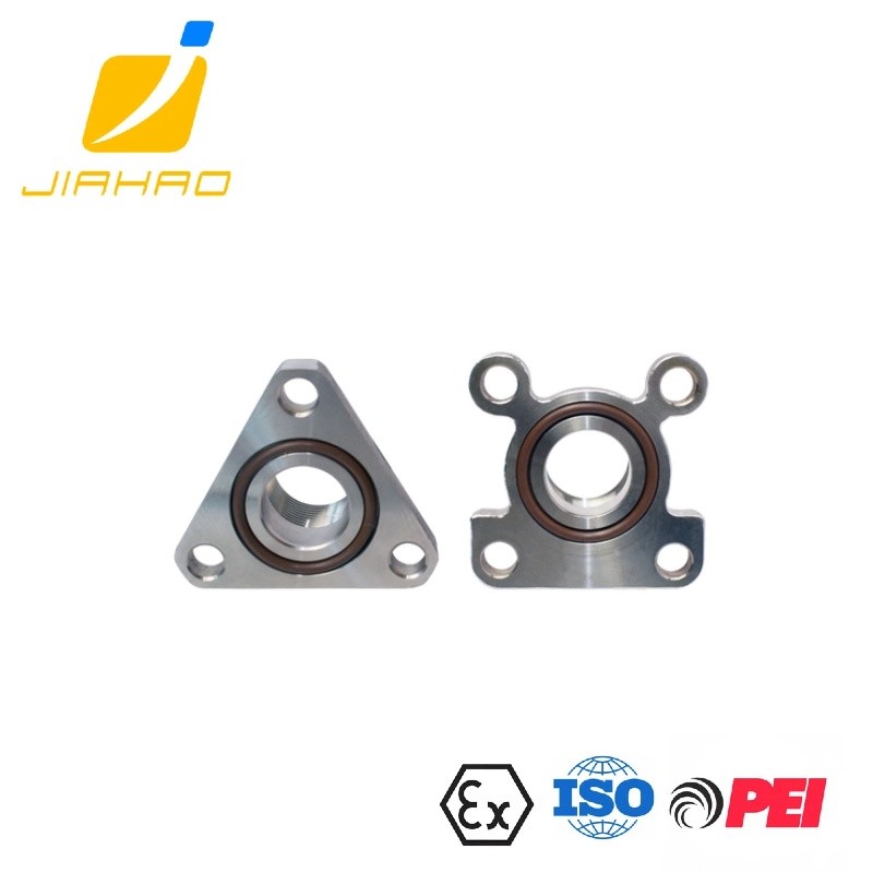 Fuel Dispenser Flow Meter Outlet/Inlet  Oil Pipe Coupling Triangle/Round Flange